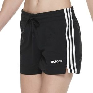NWT Women's Adidas Dazzo 3 Stripe Shorts XL Black